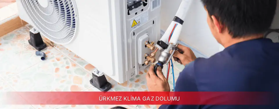 Ürkmez İlçemi Vestel Klima Gaz Dolumu